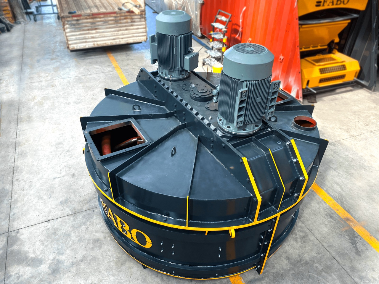 FABO twin shaft mixer - Beton mikseri: fotoğraf 3 FABO twin shaft mixer - Beton mikseri: fotoğraf 3