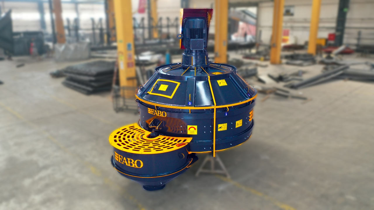 FABO twin shaft mixer - Beton mikseri: fotoğraf 2 FABO twin shaft mixer - Beton mikseri: fotoğraf 2