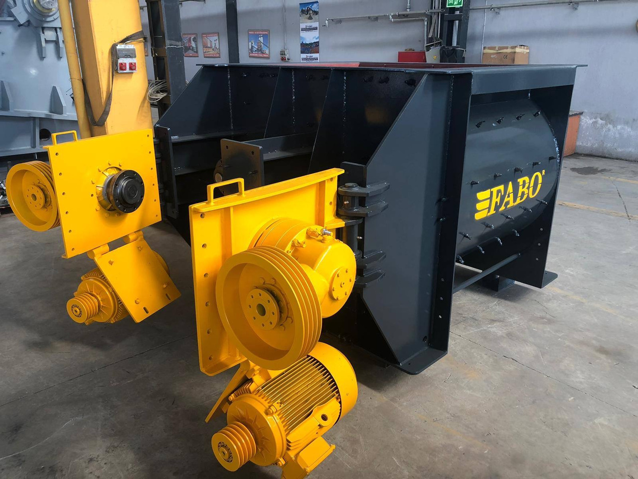 FABO twin shaft mixer - Beton mikseri: fotoğraf 5 FABO twin shaft mixer - Beton mikseri: fotoğraf 5