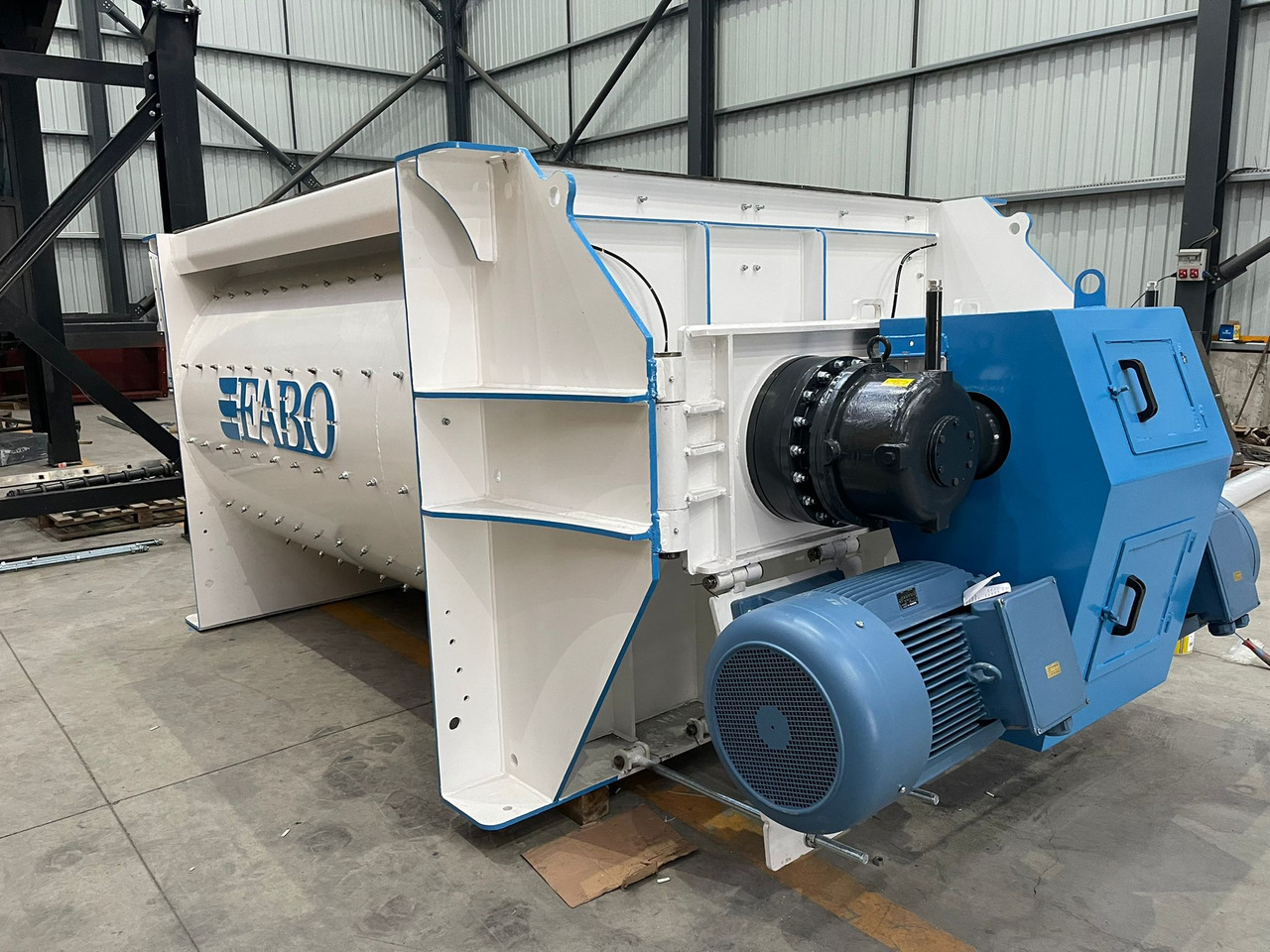 FABO twin shaft mixer - Beton mikseri: fotoğraf 2 FABO twin shaft mixer - Beton mikseri: fotoğraf 2