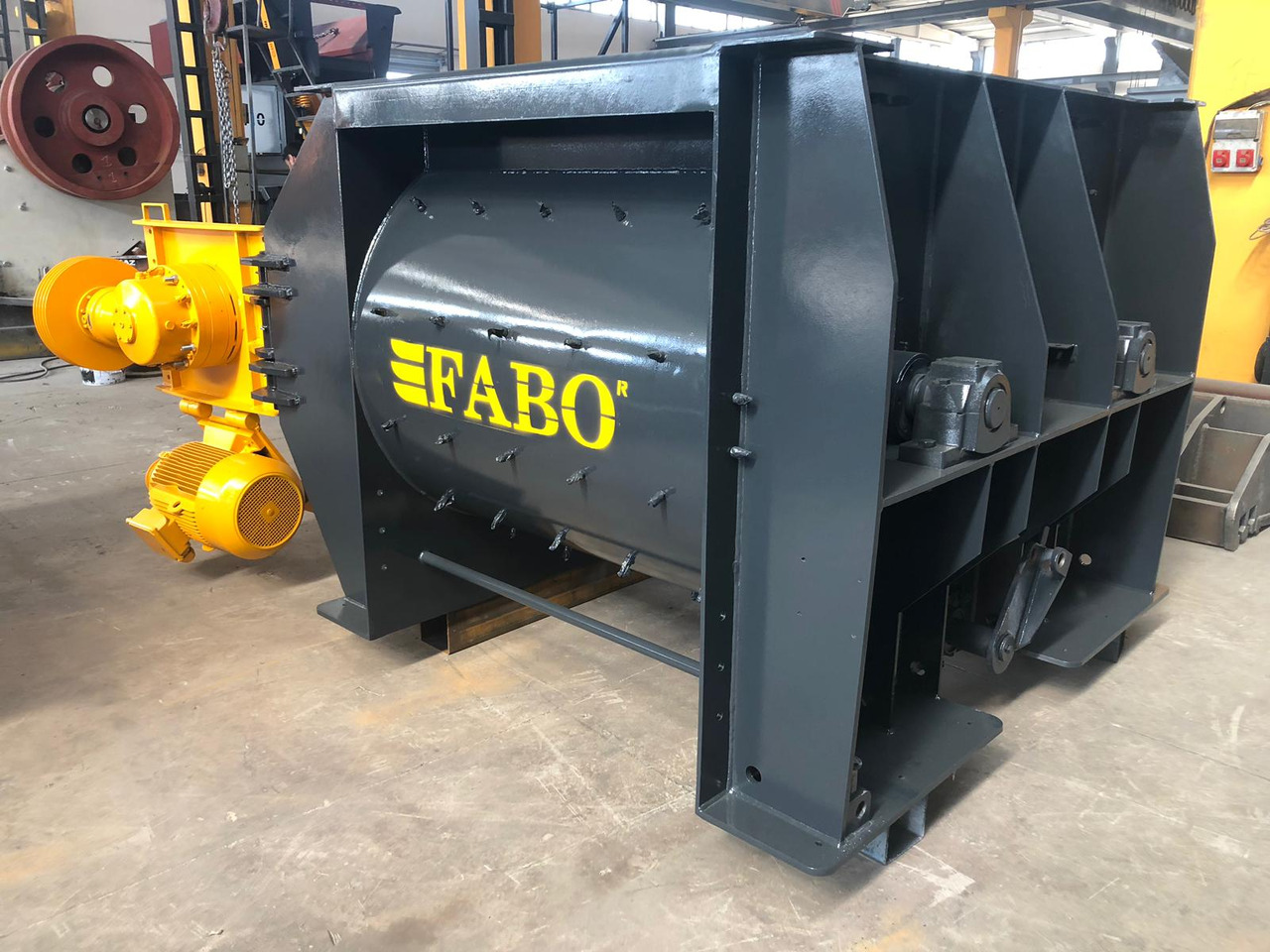FABO twin shaft mixer - Beton mikseri: fotoğraf 2 FABO twin shaft mixer - Beton mikseri: fotoğraf 2