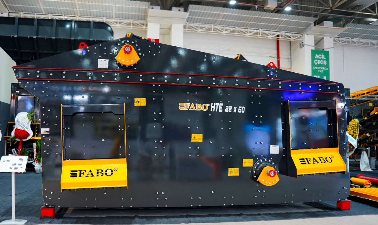 FABO vibrating screen - Elek: fotoğraf 2 FABO vibrating screen - Elek: fotoğraf 2