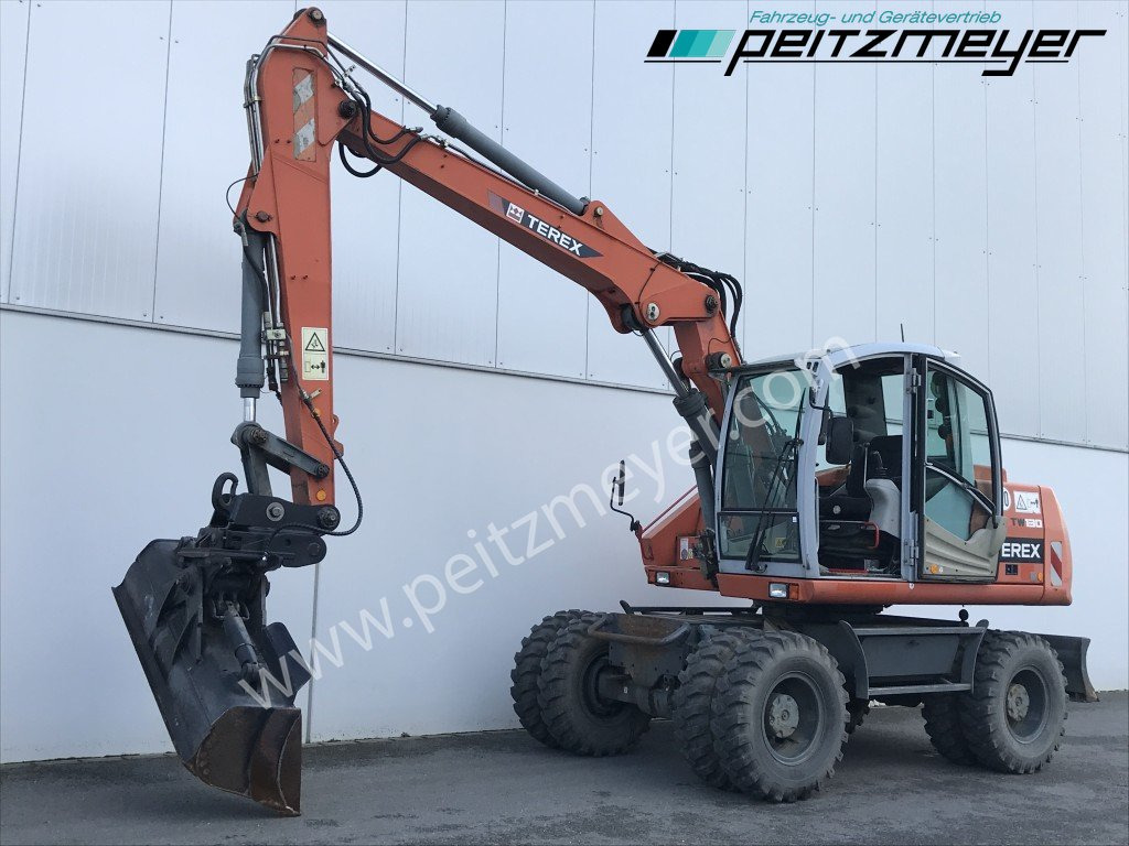 Atlas-Terex Mobilbagger TW 130 MS 10 + Schwenklöffel - Tekerlekli ekskavatör: fotoğraf 1 Atlas-Terex Mobilbagger TW 130 MS 10 + Schwenklöffel - Tekerlekli ekskavatör: fotoğraf 1