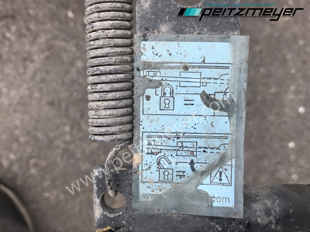Çekici JOST Sattelkupplung mit 40 mm Montageplatte f. MAN TGS: fotoğraf 8