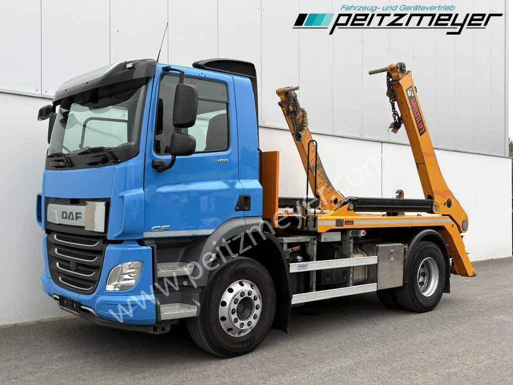 DAF CF 410 FA Multilift Futura 12 Tele + Zusatzverriegelung - Hidrolift kamyon: fotoğraf 1 DAF CF 410 FA Multilift Futura 12 Tele + Zusatzverriegelung - Hidrolift kamyon: fotoğraf 1