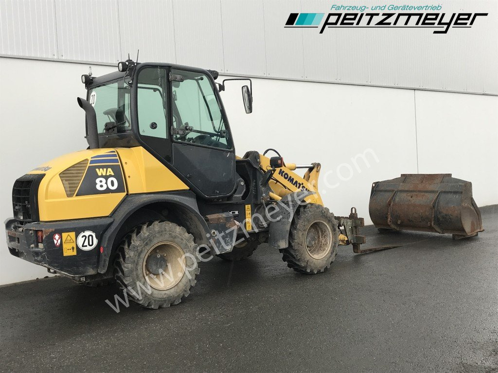 Komatsu RADLADER WA 80-6 Palettengabel und Standardschaufel - Tekerlekli yükleyici: fotoğraf 3 Komatsu RADLADER WA 80-6 Palettengabel und Standardschaufel - Tekerlekli yükleyici: fotoğraf 3