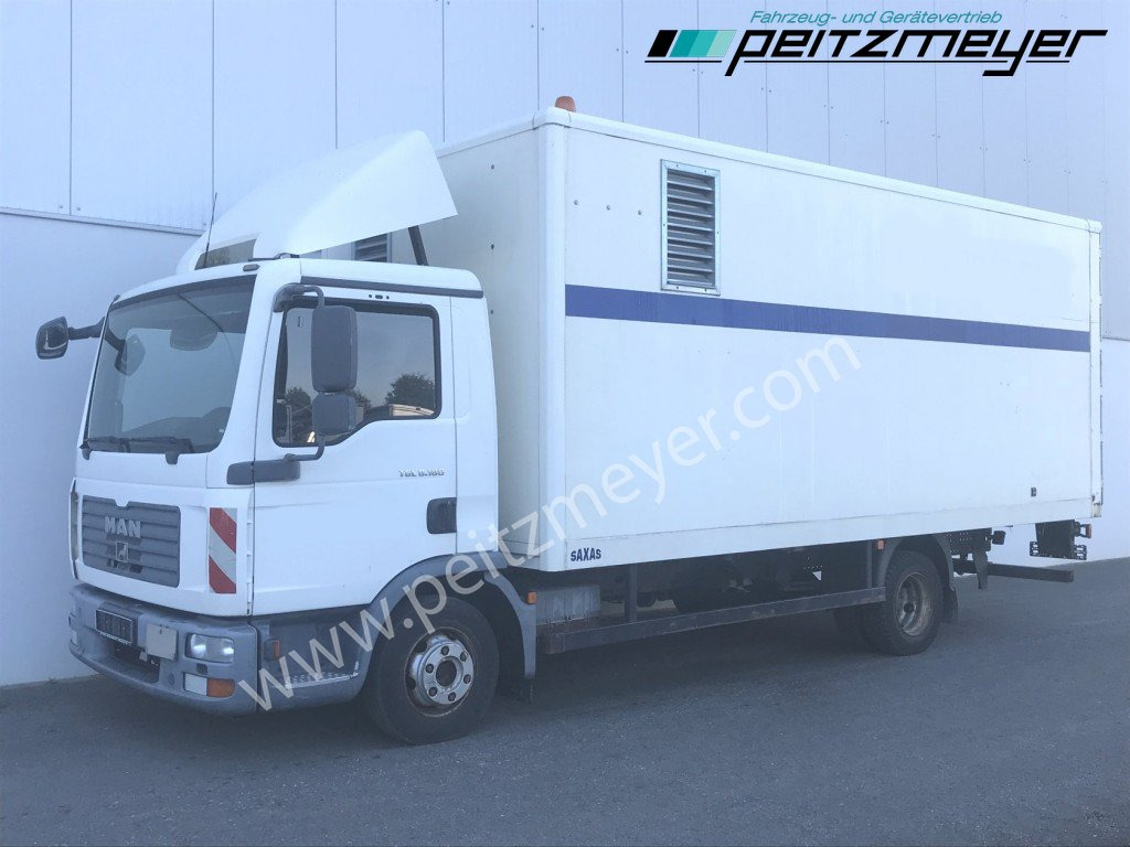 MAN TGL 8.180 BB Koffer mit Seitentür - Kapalı kasa kamyon: fotoğraf 1 MAN TGL 8.180 BB Koffer mit Seitentür - Kapalı kasa kamyon: fotoğraf 1