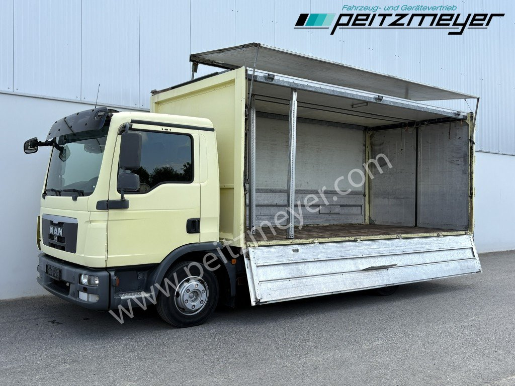 MAN TGL 8.180 FL Ewers Schwenkwand 2 x AHK, Klima - Taşınması içecek kamyon: fotoğraf 1 MAN TGL 8.180 FL Ewers Schwenkwand 2 x AHK, Klima - Taşınması içecek kamyon: fotoğraf 1