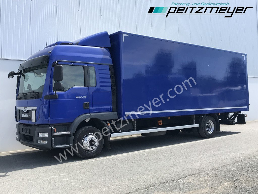 MAN TGM 15.250 BL, Klima+Standklima, LBW, AHK Schaltgetriebe, Scheckheft - Kapalı kasa kamyon: fotoğraf 1 MAN TGM 15.250 BL, Klima+Standklima, LBW, AHK Schaltgetriebe, Scheckheft - Kapalı kasa kamyon: fotoğraf 1