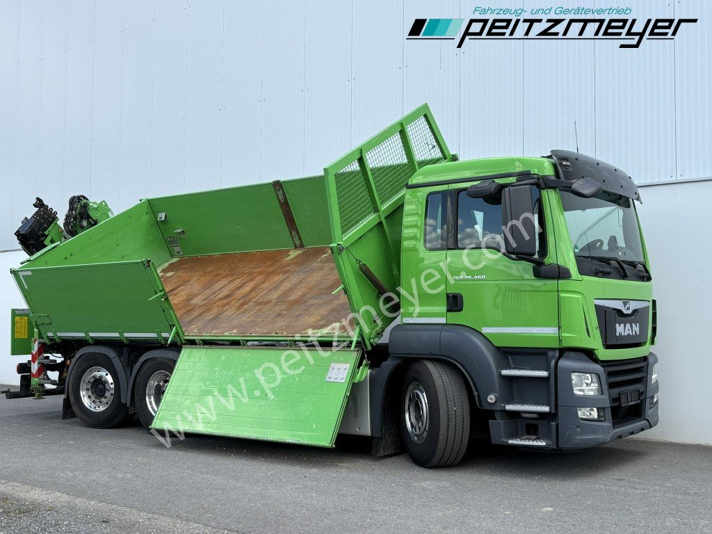 MAN TGS 26.460 FL 6x2 Kipper+Kran+Funk Lenkachse, 2-Seitenkipper, Atlas 172.3 - Damperli kamyon: fotoğraf 2 MAN TGS 26.460 FL 6x2 Kipper+Kran+Funk Lenkachse, 2-Seitenkipper, Atlas 172.3 - Damperli kamyon: fotoğraf 2