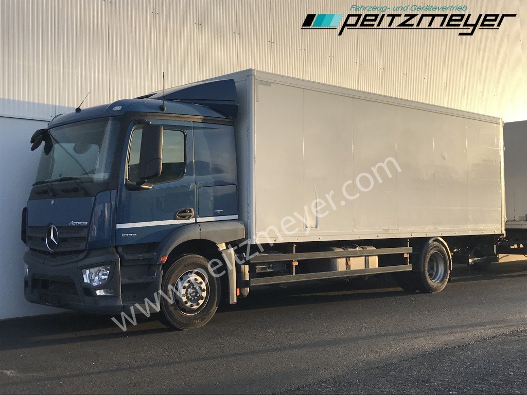 MERCEDES-BENZ Actros 1833 L Koffer+LBW, EU 6 Motor neu bei 594 tkm - Kapalı kasa kamyon: fotoğraf 1 MERCEDES-BENZ Actros 1833 L Koffer+LBW, EU 6 Motor neu bei 594 tkm - Kapalı kasa kamyon: fotoğraf 1