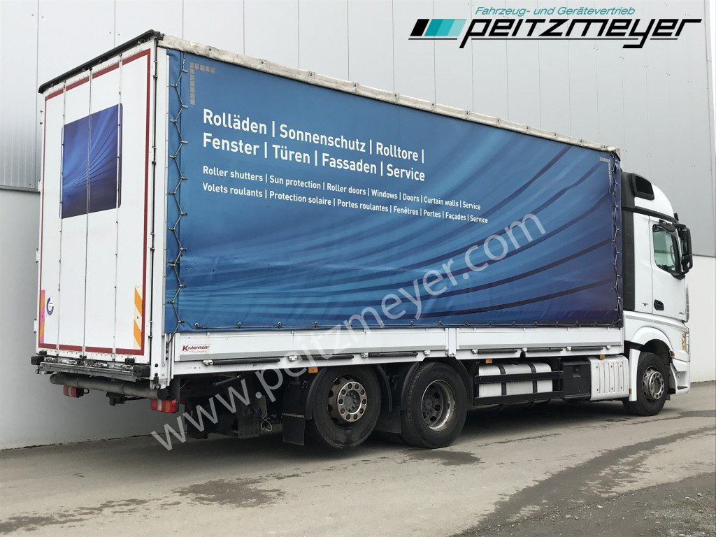 MERCEDES-BENZ Actros 2542 LL Pritsche, EU 6, Klima, Standklima, - Tenteli kamyon: fotoğraf 5 MERCEDES-BENZ Actros 2542 LL Pritsche, EU 6, Klima, Standklima, - Tenteli kamyon: fotoğraf 5