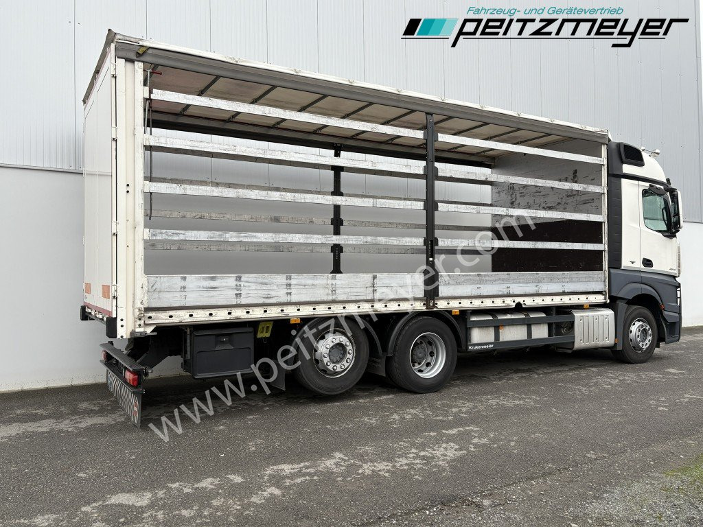 MERCEDES-BENZ Actros 2545 LL Pritsche, Klima, Standklima, PPC, EU 6 MP 4 - Edscha - Sal/ Açık kasa kamyon: fotoğraf 4 MERCEDES-BENZ Actros 2545 LL Pritsche, Klima, Standklima, PPC, EU 6 MP 4 - Edscha - Sal/ Açık kasa kamyon: fotoğraf 4