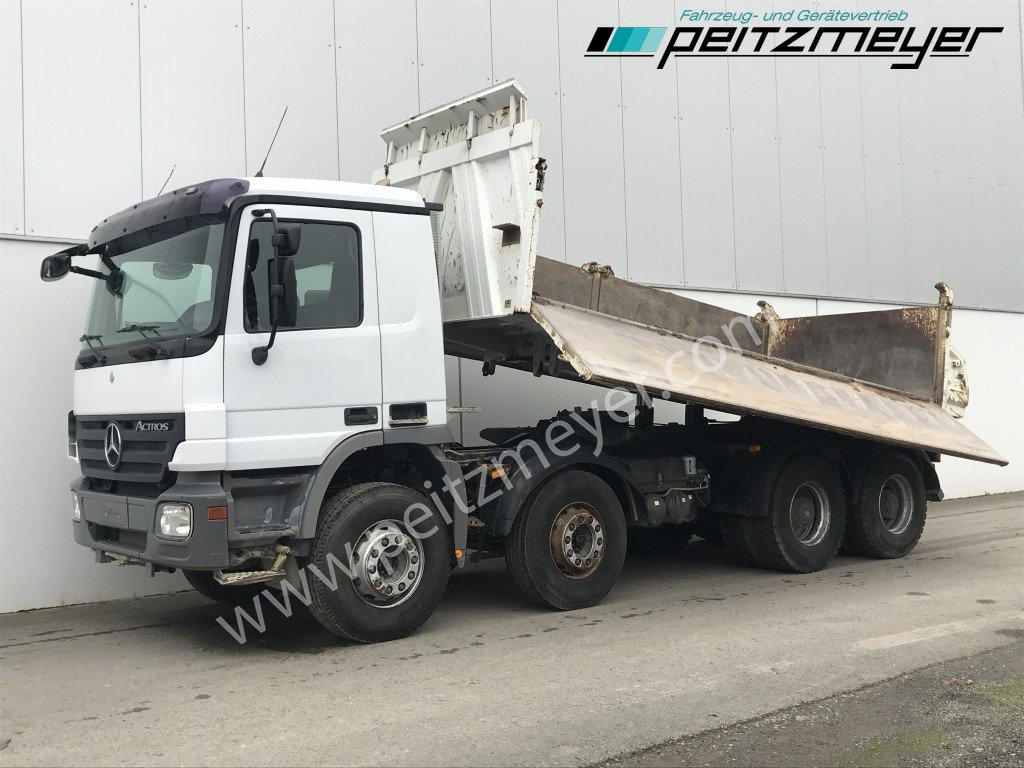 MERCEDES-BENZ Actros 4141 K 8x4 Bordmatik, 3 Pedale Meiller 3-Seitenkipper - Damperli kamyon: fotoğraf 1 MERCEDES-BENZ Actros 4141 K 8x4 Bordmatik, 3 Pedale Meiller 3-Seitenkipper - Damperli kamyon: fotoğraf 1