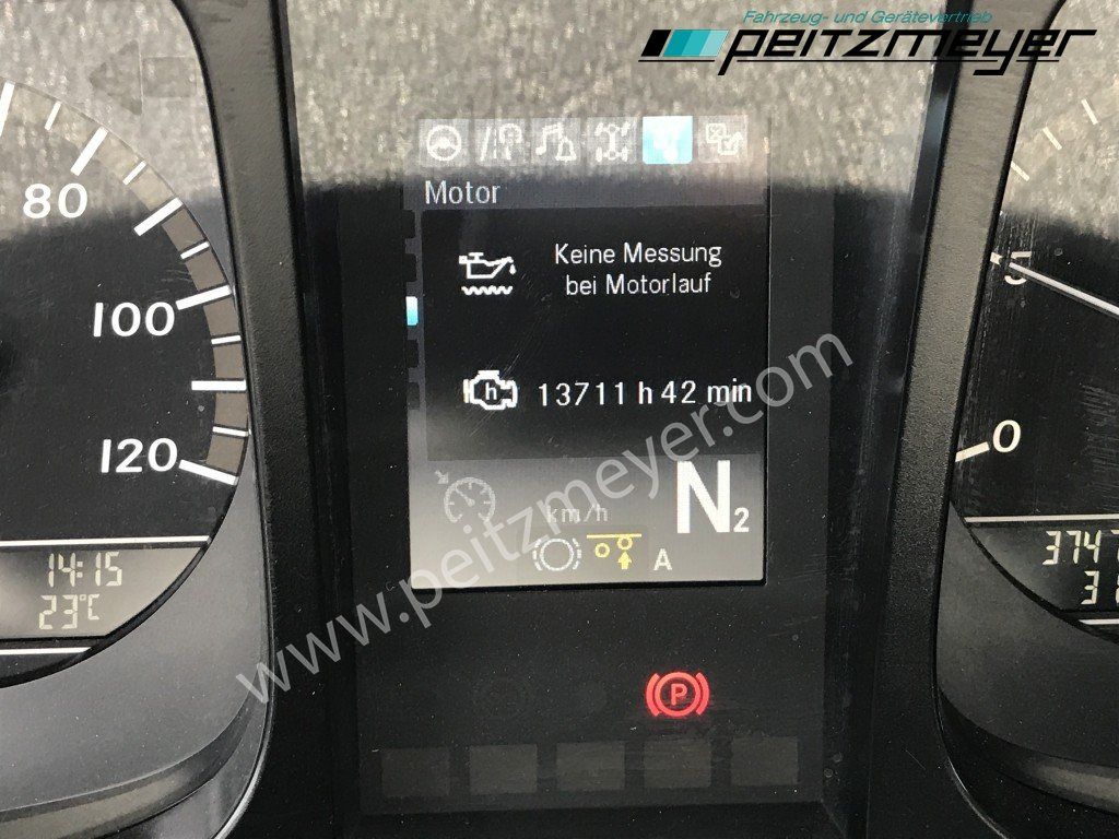 Sal/ Açık kasa kamyon, Vinçli kamyon MERCEDES-BENZ Antos 2536 LL Pritsche HMF 2110-L5 5 fach Ausschub mit Steinzange: fotoğraf 10