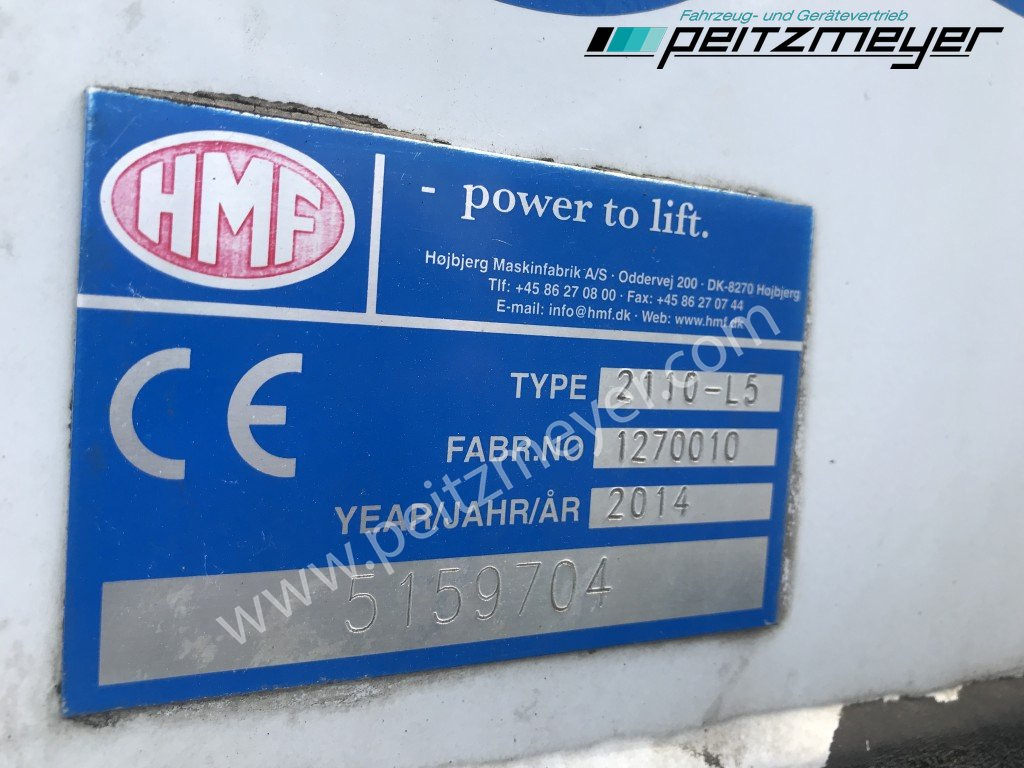 Sal/ Açık kasa kamyon, Vinçli kamyon MERCEDES-BENZ Antos 2536 LL Pritsche HMF 2110-L5 5 fach Ausschub mit Steinzange: fotoğraf 27