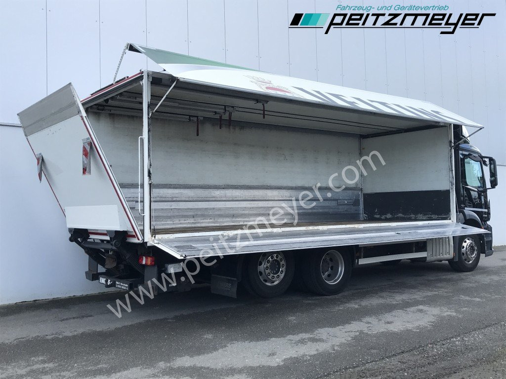 MERCEDES-BENZ Antos 2543 LL Ewers Getränke Retarder, 2 x AHK, LBW 2 t., Lenkachse - Taşınması içecek kamyon: fotoğraf 3 MERCEDES-BENZ Antos 2543 LL Ewers Getränke Retarder, 2 x AHK, LBW 2 t., Lenkachse - Taşınması içecek kamyon: fotoğraf 3