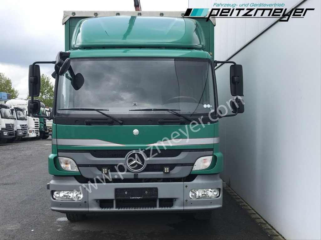 MERCEDES-BENZ Atego 1224 L Pritsche m. Heckkran Funk 4 x hydraulisch - Tenteli kamyon, Vinçli kamyon: fotoğraf 5 MERCEDES-BENZ Atego 1224 L Pritsche m. Heckkran Funk 4 x hydraulisch - Tenteli kamyon, Vinçli kamyon: fotoğraf 5