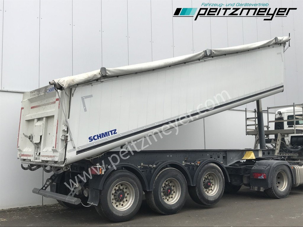 SCHMITZ 3 Achs Kippauflieger SKI24SL7.2 Verschleißboden 5mm neu Alu - Stahl, ca. 26 m³, Getreideschieber - Damperli dorse: fotoğraf 1 SCHMITZ 3 Achs Kippauflieger SKI24SL7.2 Verschleißboden 5mm neu Alu - Stahl, ca. 26 m³, Getreideschieber - Damperli dorse: fotoğraf 1