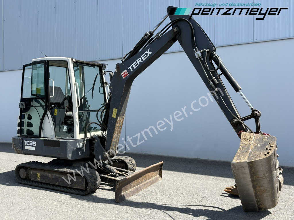 TEREX MINIBAGGER TC 35 mit hydr. Schwenklöffel 1.300 mm - Mini ekskavatör: fotoğraf 2 TEREX MINIBAGGER TC 35 mit hydr. Schwenklöffel 1.300 mm - Mini ekskavatör: fotoğraf 2
