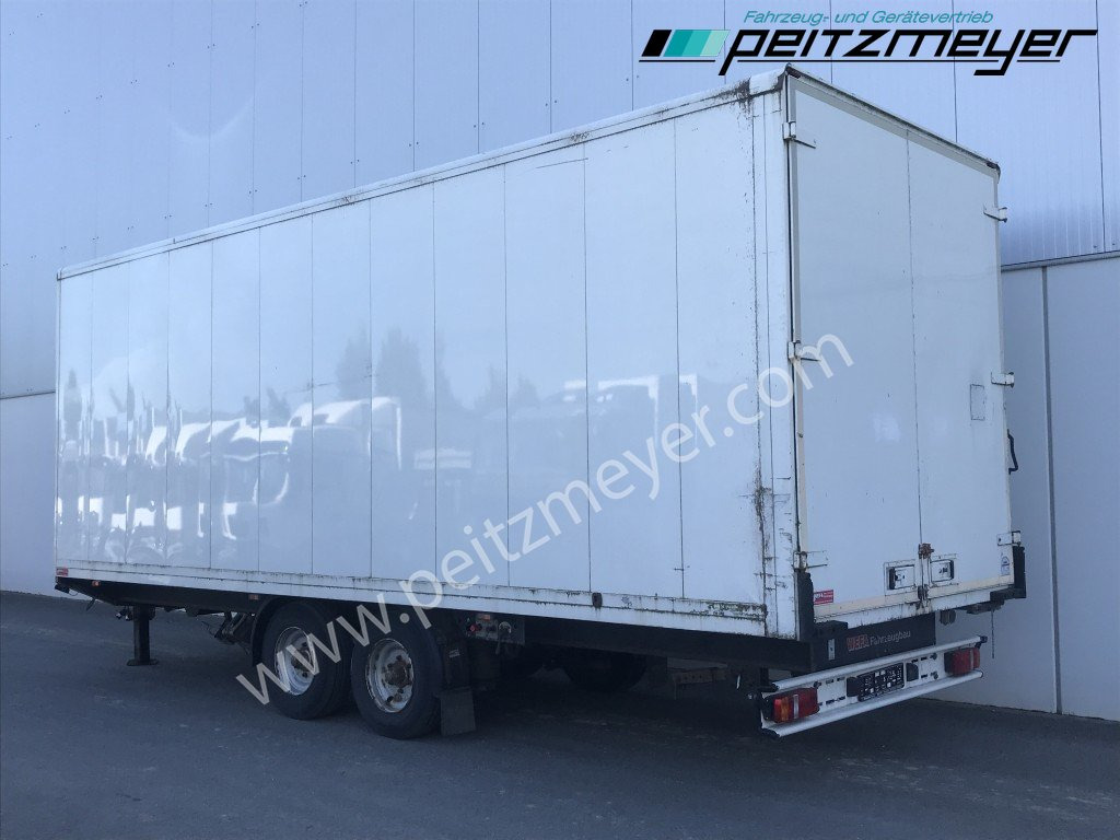 WEFA TANDEMANHÄNGER 10,5 T. Tandem Alukoffer mit Hecktüren - Kapalı karoser römork: fotoğraf 2 WEFA TANDEMANHÄNGER 10,5 T. Tandem Alukoffer mit Hecktüren - Kapalı karoser römork: fotoğraf 2
