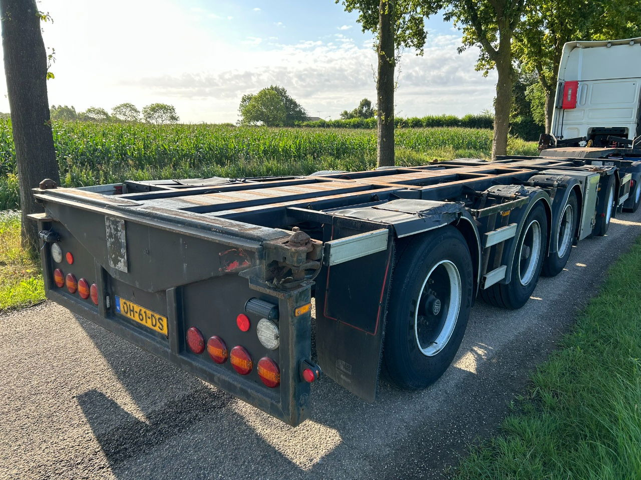 Nooteboom D-tec CT-53-04D combi chassis apk/tuf 9-2025 gvw 53000 kg - Konteynır taşıyıcı/ Yedek karoser dorse: fotoğraf 4 Nooteboom D-tec CT-53-04D combi chassis apk/tuf 9-2025 gvw 53000 kg - Konteynır taşıyıcı/ Yedek karoser dorse: fotoğraf 4