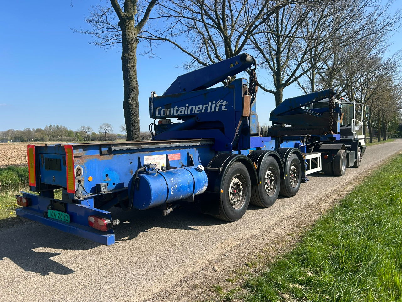 Pacton Steelbro MK6 Side loader / 20 - 40 ft / own diesel power pack / saf disc braks - Konteynır taşıyıcı/ Yedek karoser dorse: fotoğraf 2 Pacton Steelbro MK6 Side loader / 20 - 40 ft / own diesel power pack / saf disc braks - Konteynır taşıyıcı/ Yedek karoser dorse: fotoğraf 2