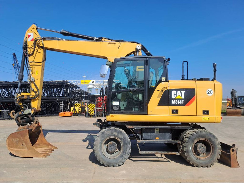 Cat M314F - Tekerlekli ekskavatör: fotoğraf 1 Cat M314F - Tekerlekli ekskavatör: fotoğraf 1