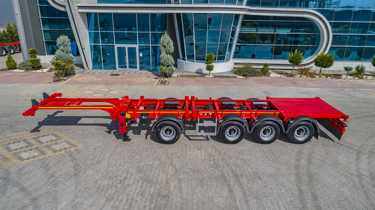 SINAN Container Carrier Transport Semitrailer - Konteynır taşıyıcı/ Yedek karoser dorse: fotoğraf 1 SINAN Container Carrier Transport Semitrailer - Konteynır taşıyıcı/ Yedek karoser dorse: fotoğraf 1