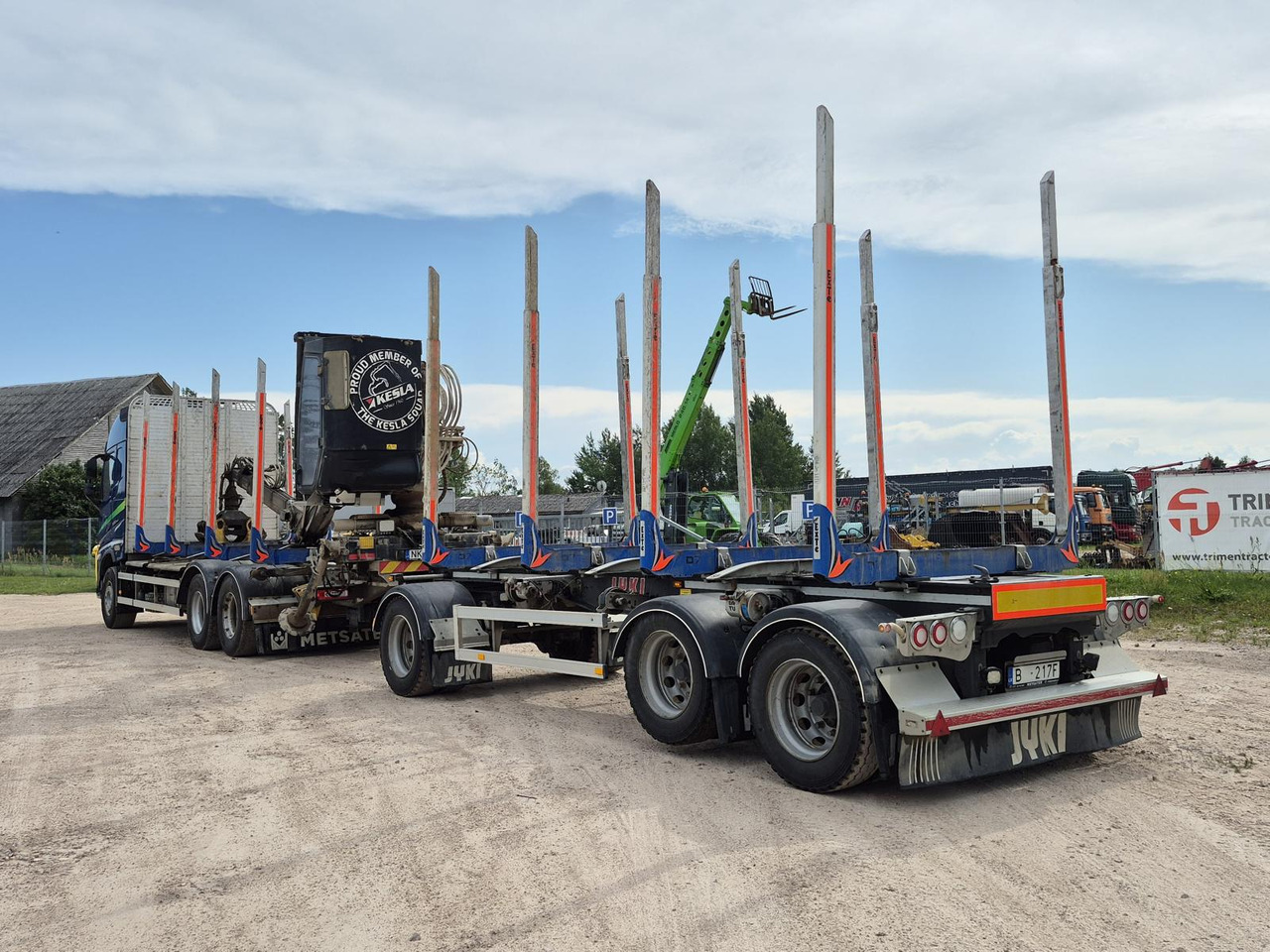 VOLVO FH500 JYKI V31 Kesla - Tomruk kamyonu: fotoğraf 4 VOLVO FH500 JYKI V31 Kesla - Tomruk kamyonu: fotoğraf 4