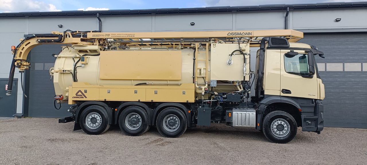 MERCEDES-BENZ AROCS ASSMANN stainless steel recykling - Vidanjör: fotoğraf 4 MERCEDES-BENZ AROCS ASSMANN stainless steel recykling - Vidanjör: fotoğraf 4
