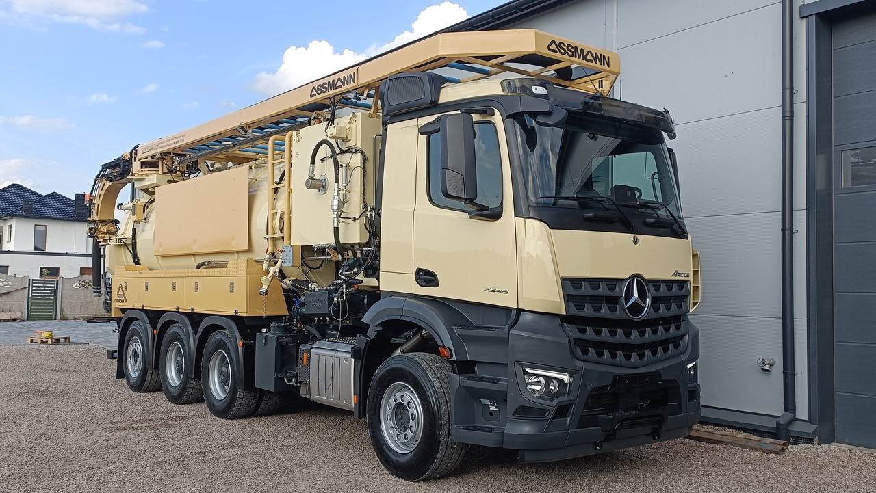 MERCEDES-BENZ AROCS ASSMANN stainless steel recykling - Vidanjör: fotoğraf 3 MERCEDES-BENZ AROCS ASSMANN stainless steel recykling - Vidanjör: fotoğraf 3