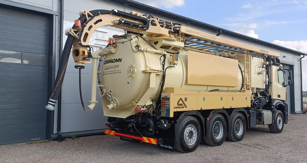 MERCEDES-BENZ AROCS ASSMANN stainless steel recykling - Vidanjör: fotoğraf 2 MERCEDES-BENZ AROCS ASSMANN stainless steel recykling - Vidanjör: fotoğraf 2