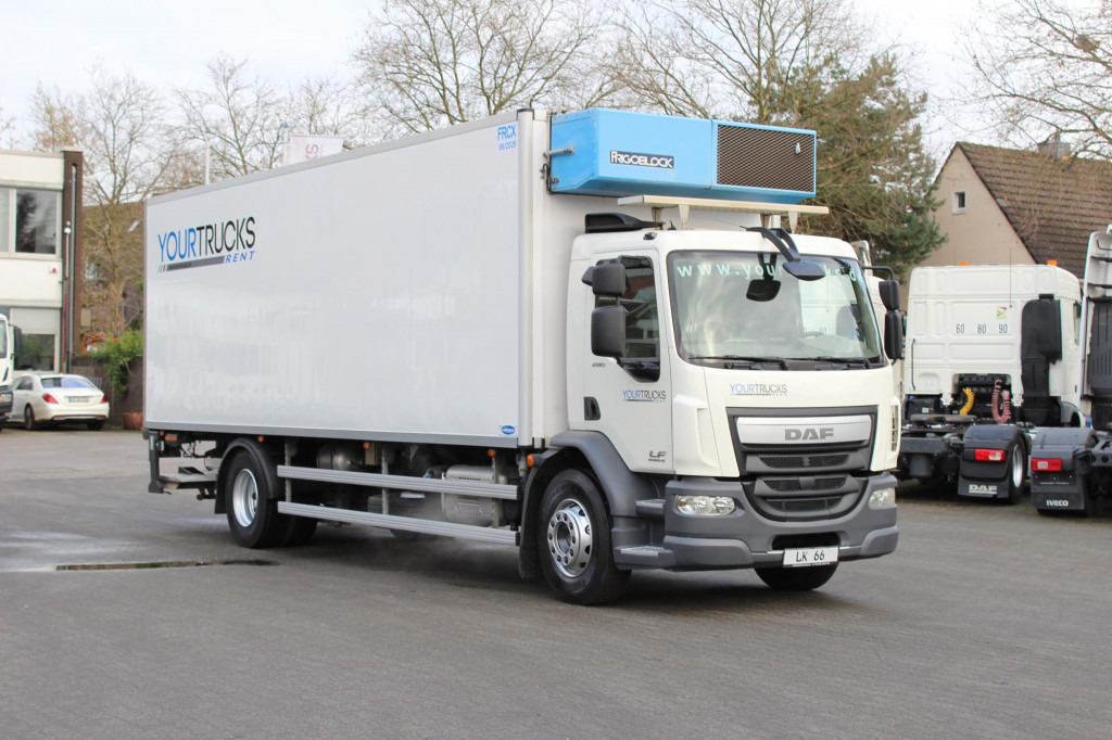 Refrijeratör kamyon Daf LF  280 E6 Frigoblock LBW Rolltor Strom Klima: fotoğraf 9