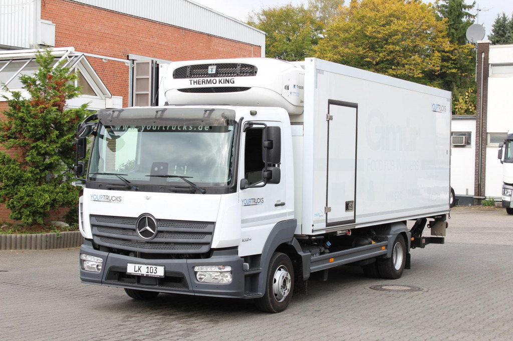 Mercedes-Benz Atego  1024 E6 TK T-1000R Strom Tür+LBW Nur 85Tkm - Refrijeratör kamyon: fotoğraf 1 Mercedes-Benz Atego  1024 E6 TK T-1000R Strom Tür+LBW Nur 85Tkm - Refrijeratör kamyon: fotoğraf 1