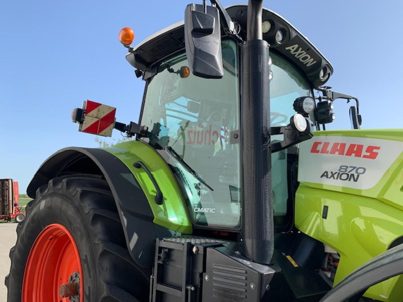 CLAAS Axion 870 CMATIC mit GPS S10, RTK, 3255 Bh - Traktör: fotoğraf 5 CLAAS Axion 870 CMATIC mit GPS S10, RTK, 3255 Bh - Traktör: fotoğraf 5