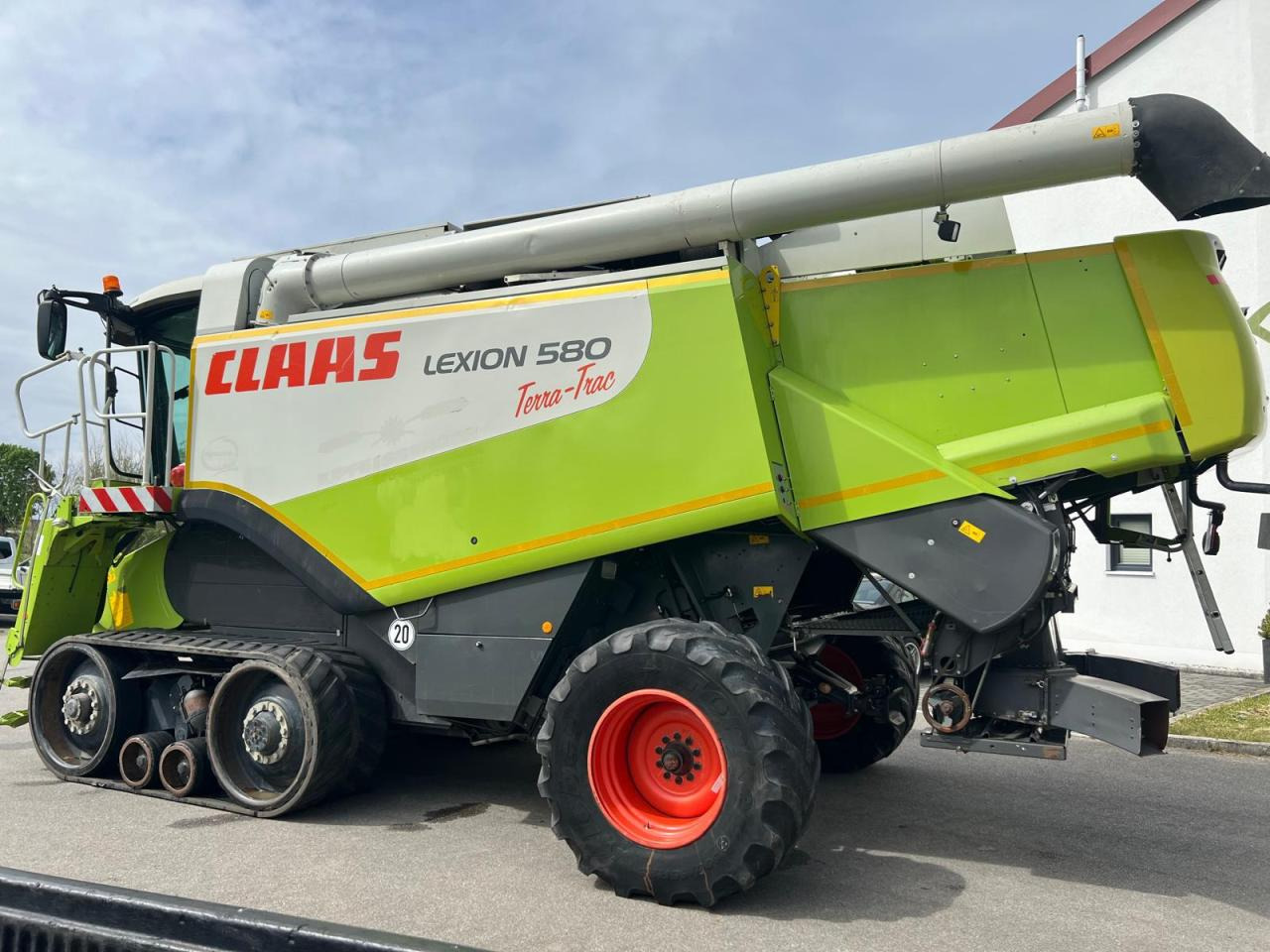 CLAAS Lexion 580 Terra Trac - Biçerdöver: fotoğraf 2 CLAAS Lexion 580 Terra Trac - Biçerdöver: fotoğraf 2