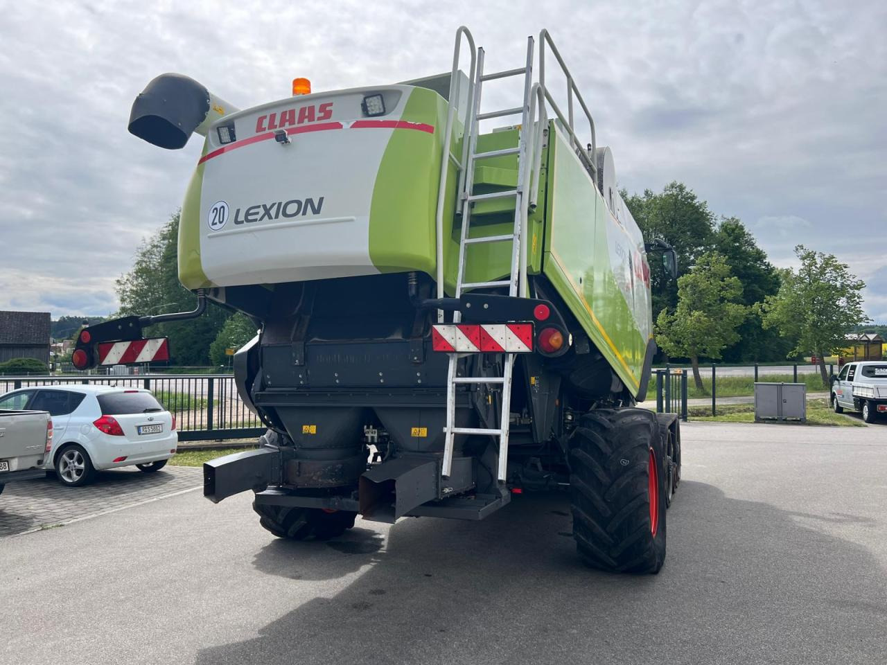 CLAAS Lexion 580 Terra Trac - Biçerdöver: fotoğraf 4 CLAAS Lexion 580 Terra Trac - Biçerdöver: fotoğraf 4