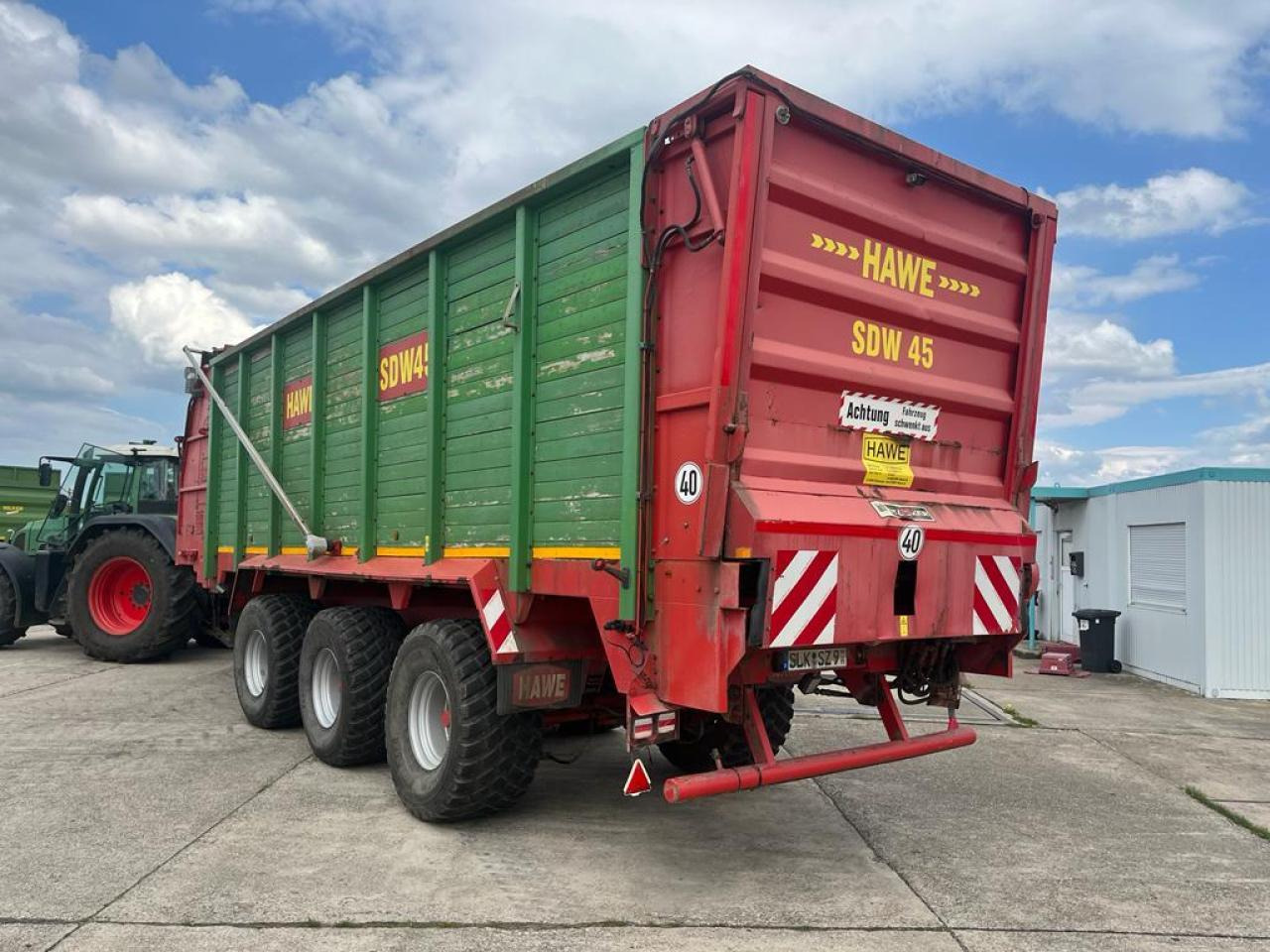 HAWE Tridem SDW 45T mit Heckentleerung - Damperli traktör römorku: fotoğraf 4 HAWE Tridem SDW 45T mit Heckentleerung - Damperli traktör römorku: fotoğraf 4