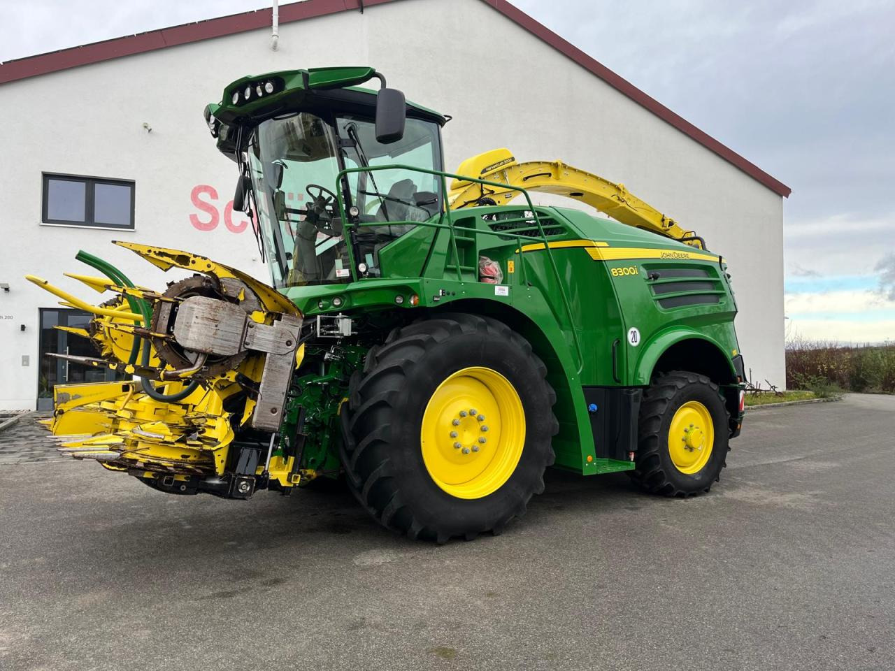 John Deere 8300i JD, 910Bh, Havestlap, Pickup, Kemper - Silaj makinesi: fotoğraf 2 John Deere 8300i JD, 910Bh, Havestlap, Pickup, Kemper - Silaj makinesi: fotoğraf 2
