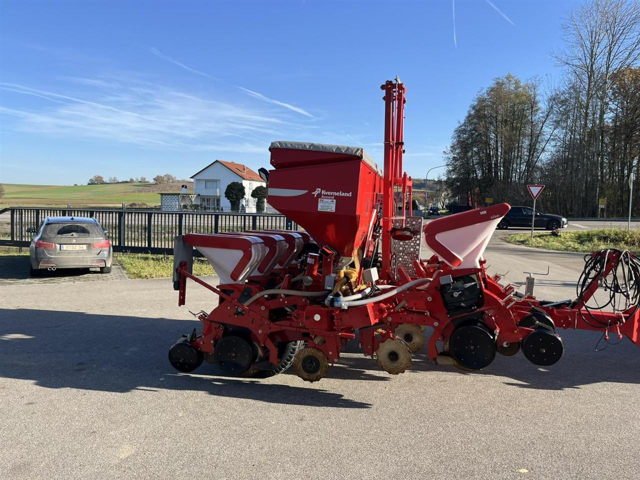 Kverneland Optima HD, e-Drive mit Section Control und Düngeeinrichtung, Baujahr 2016 - Hassas ekim makinesi: fotoğraf 5 Kverneland Optima HD, e-Drive mit Section Control und Düngeeinrichtung, Baujahr 2016 - Hassas ekim makinesi: fotoğraf 5