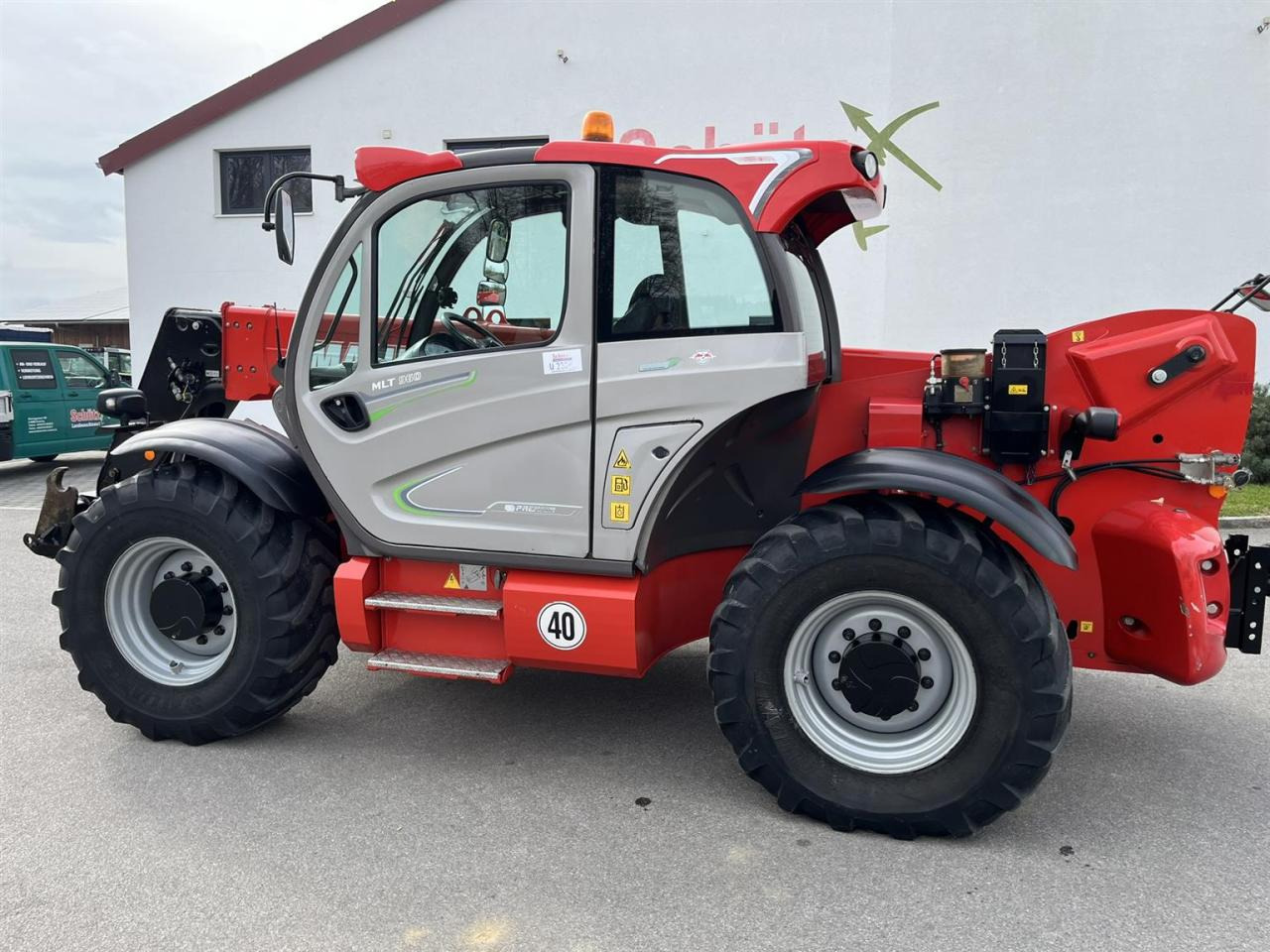Manitou Manitou Teleskoplader MLT 960 - Teleskopik yükleyici: fotoğraf 2 Manitou Manitou Teleskoplader MLT 960 - Teleskopik yükleyici: fotoğraf 2