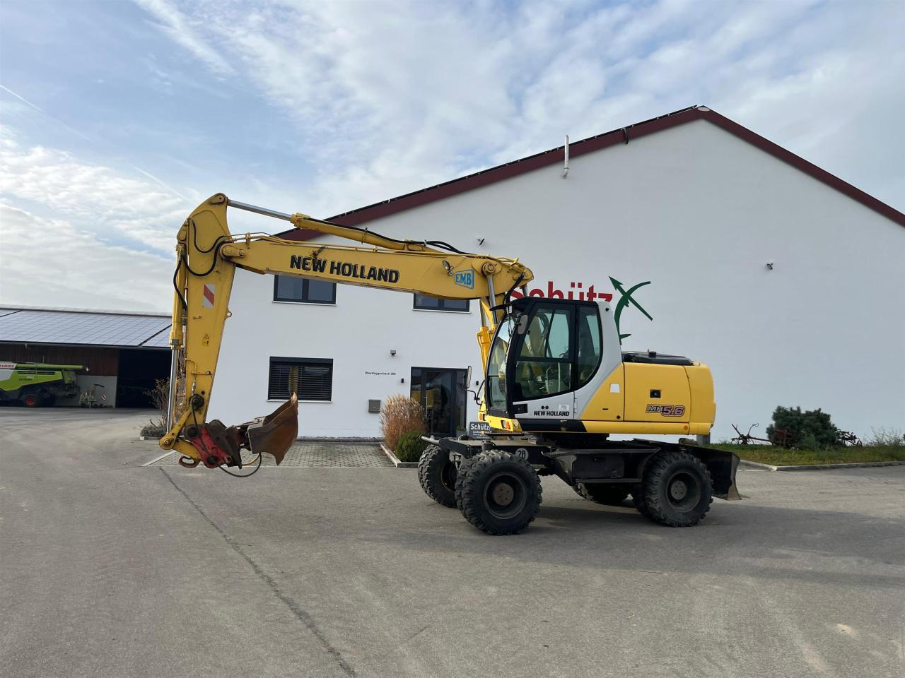 New Holland MH 5.6 inkl. Grabenlöffel, Tieflöffel - Tekerlekli ekskavatör: fotoğraf 3 New Holland MH 5.6 inkl. Grabenlöffel, Tieflöffel - Tekerlekli ekskavatör: fotoğraf 3