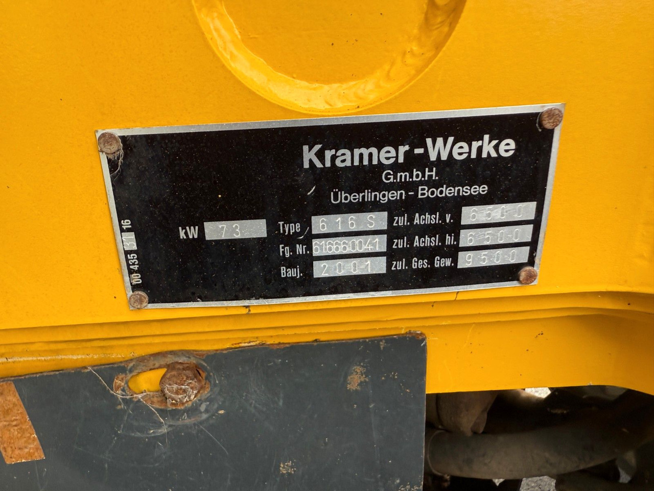 Kramer 616 S Serie II 4+1 Schaufel SW Palettengabel - Iş makinesi: fotoğraf 3 Kramer 616 S Serie II 4+1 Schaufel SW Palettengabel - Iş makinesi: fotoğraf 3