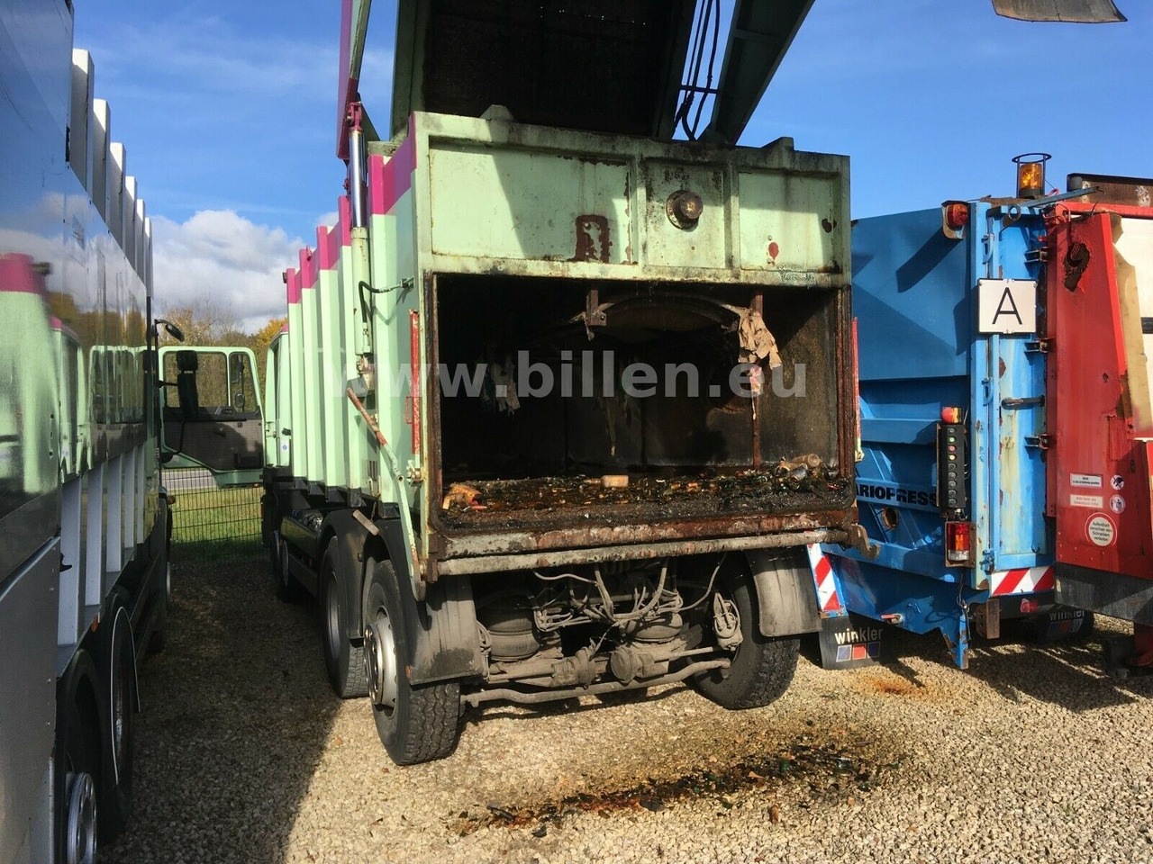 Çöp kamyonu MAN 26.342  6x2Haller M 18 WRG Kippbar MAN 26.342  6x2Haller M 18 WRG Kippbar: fotoğraf 10