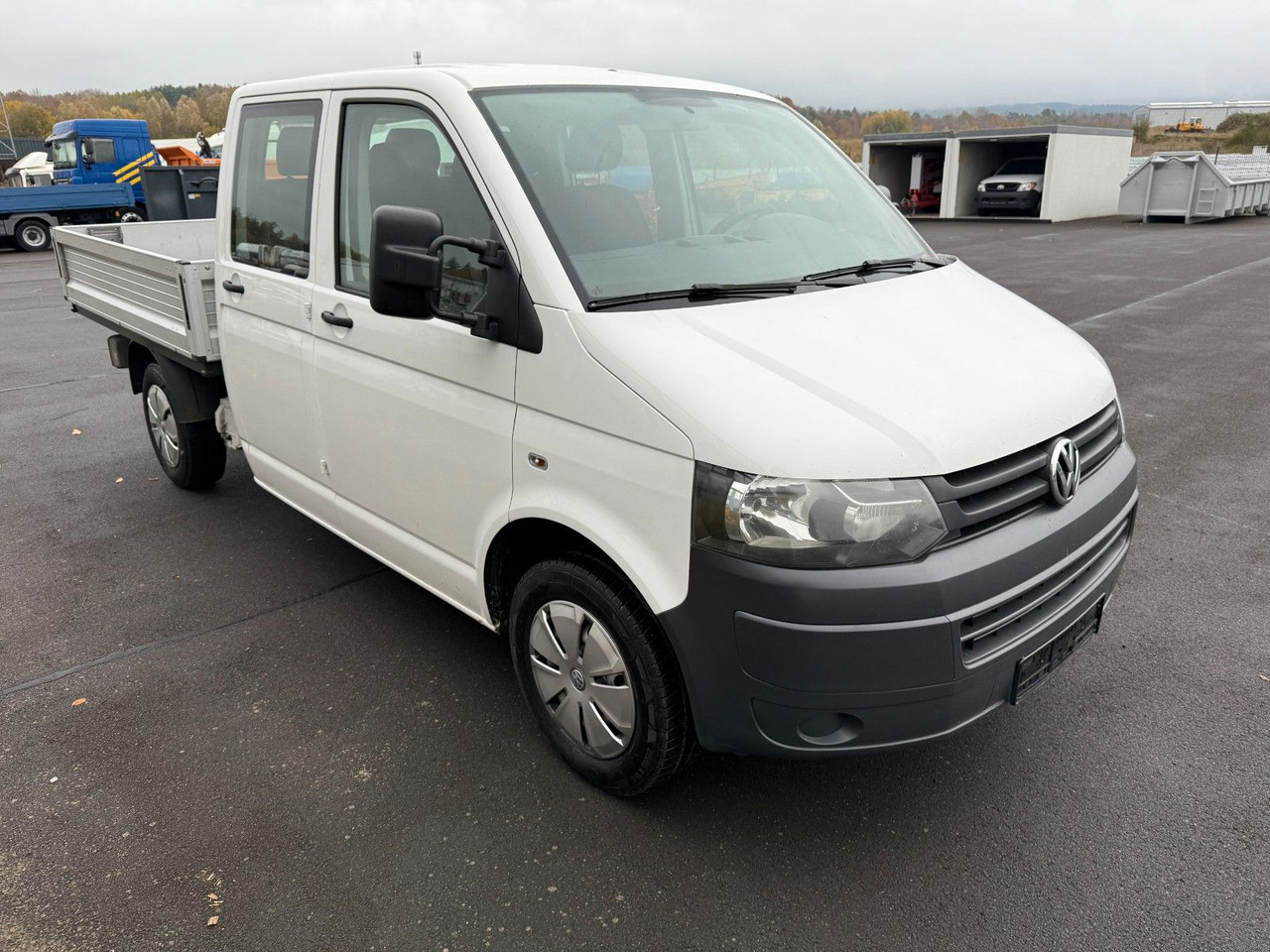 Açık kasa kamyonet, Çift kabin kamyonet Volkswagen VW T 5 2,0 TDI  Doka AHK Klima 114 PS: fotoğraf 7