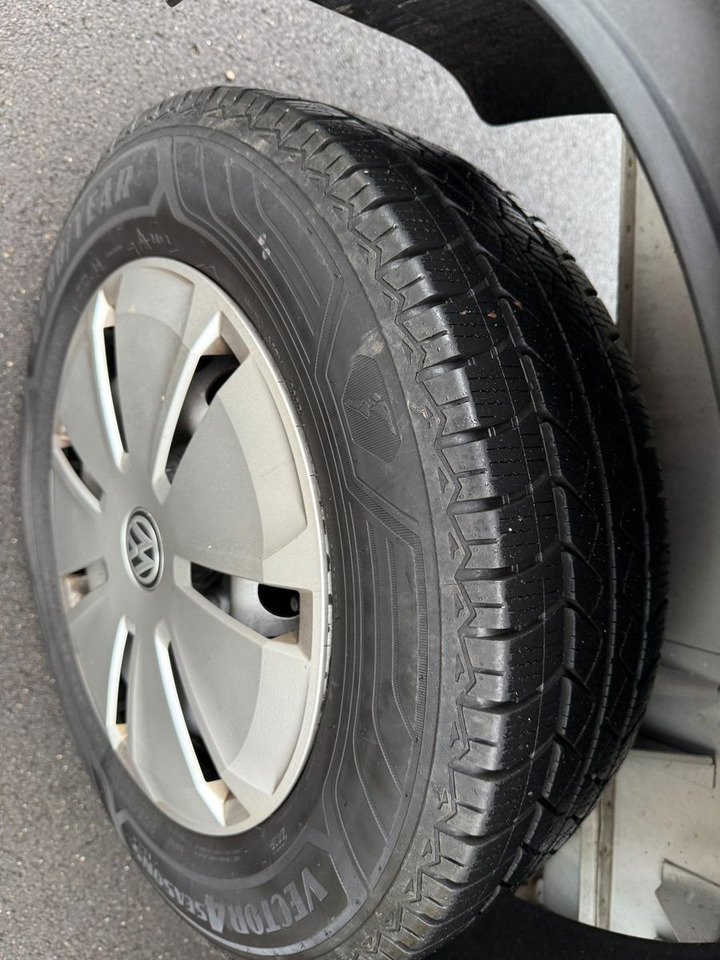 Açık kasa kamyonet, Çift kabin kamyonet Volkswagen VW T 5 2,0 TDI  Doka AHK Klima 114 PS: fotoğraf 9