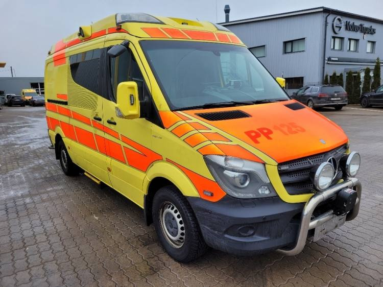 MERCEDES – BENZ SPRINTER 2.2D AMBULANCE (PROFILE) KLIMA 11.2014 EURO 5  - Ambulans arabası: fotoğraf 1 MERCEDES – BENZ SPRINTER 2.2D AMBULANCE (PROFILE) KLIMA 11.2014 EURO 5  - Ambulans arabası: fotoğraf 1
