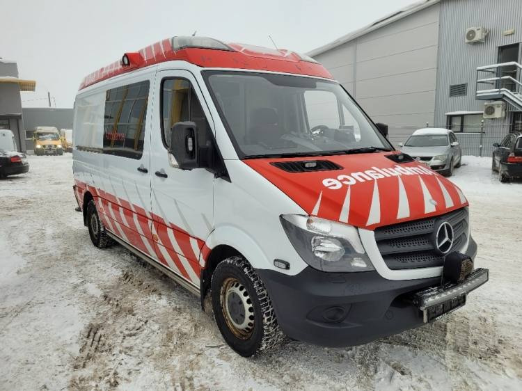 MERCEDES – BENZ SPRINTER 3.0D AMBULANCE (PROFILE) KLIMA 7.2015 EURO 6 - Ambulans arabası: fotoğraf 1 MERCEDES – BENZ SPRINTER 3.0D AMBULANCE (PROFILE) KLIMA 7.2015 EURO 6 - Ambulans arabası: fotoğraf 1