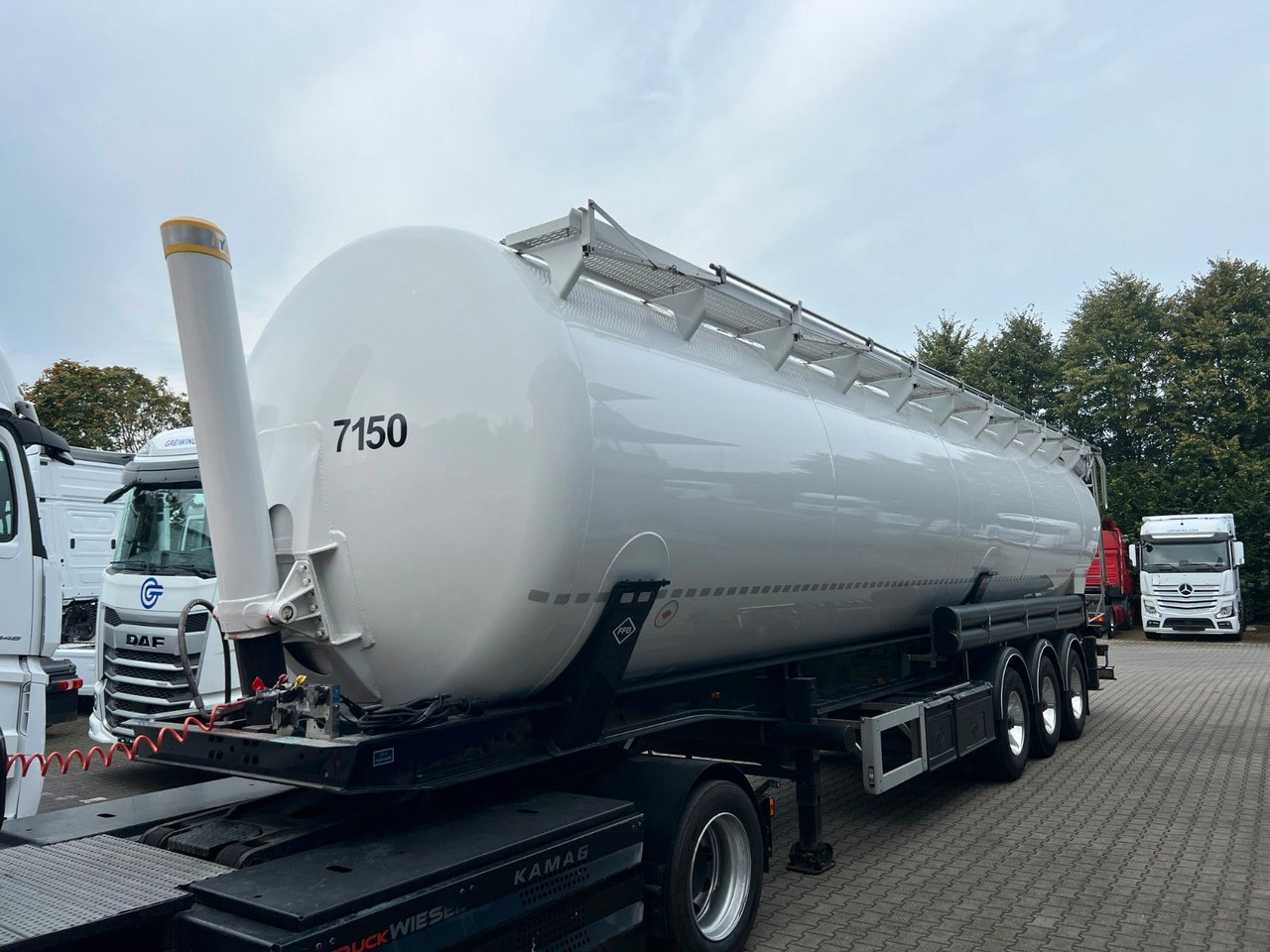 Silobas Feldbinder KIP 60.3, MIETE / MIETKAUF, NEU Feldbinder KIP 60.3, elektr. hydr. Kippvorrichtung, wie NEU: fotoğraf 7